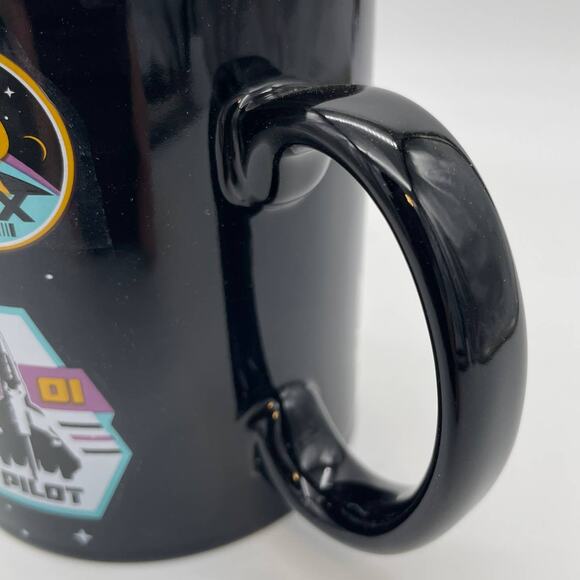 Disney Pixar Lightyear Badges Ceramic Mug | Large 20-Ounce Coffee Cup - Picture 2 of 5